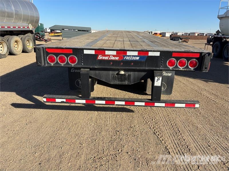 Great Dane 48 ft T/A Flatbed Trailer Plataforma plana/laterales abatibles