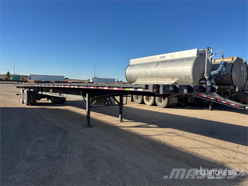 Great Dane 48 ft T/A Flatbed Trailer Plataforma plana/laterales abatibles