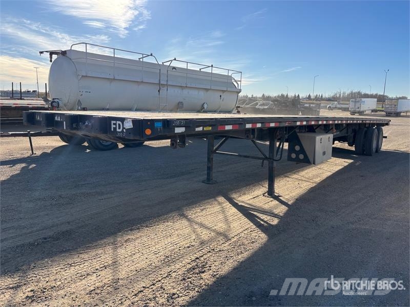Great Dane 48 ft T/A Flatbed Trailer Plataforma plana/laterales abatibles