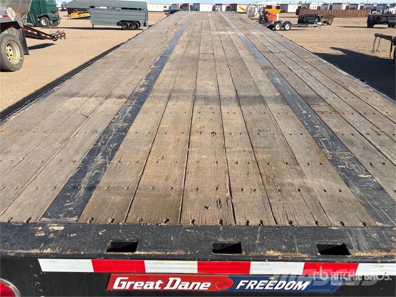 Great Dane 48 ft T/A Flatbed Trailer Plataforma plana/laterales abatibles