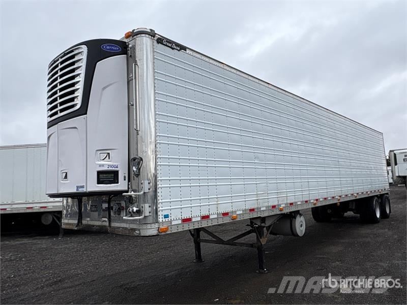 Great Dane 48 ft x 102 in T/A Refrigerated Trailer نصف مقطورات بدرجة حرارة قابلة للضبط