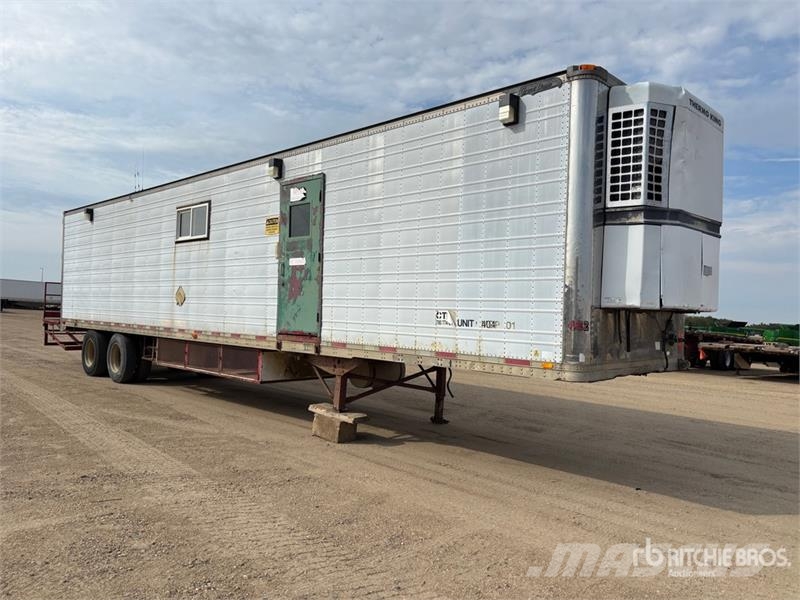 Great Dane 48 ft x 102 in T/A Tool Crib Refrigerated Trailer Semi remorque frigorifique