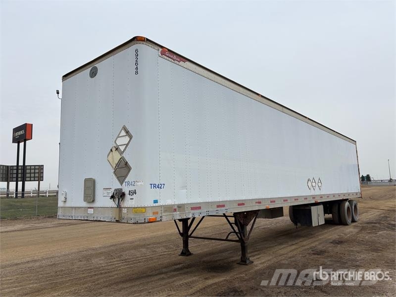 Great Dane 48 ft x 102 in T/A Van Trailer Anhänger-Kastenaufbau