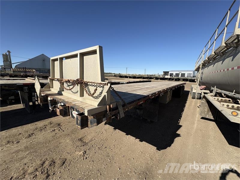 Great Dane 53 ft Tri/A Flatbed Trailer Vlakke laadvloer