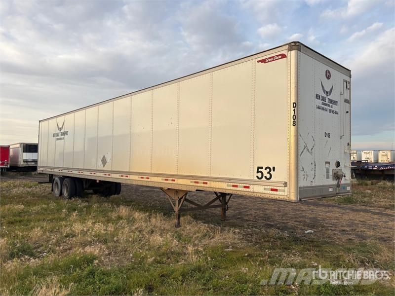 Great Dane 53 ft x 102 in T/A Van Trailer Причепи-фургони