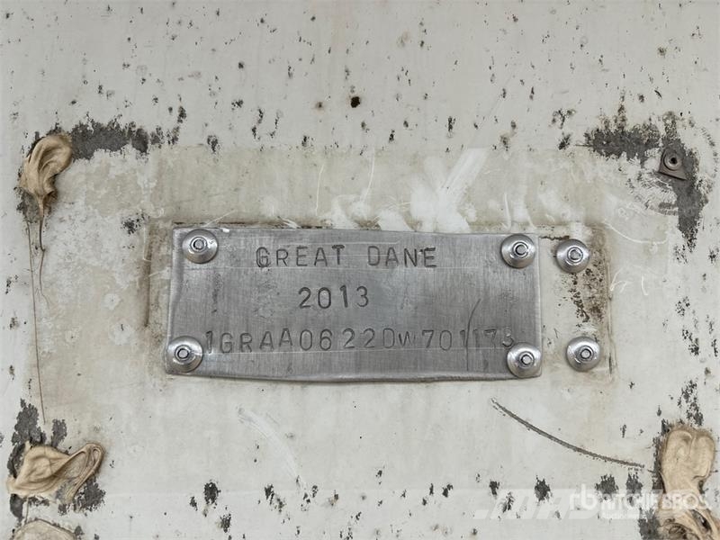 Great Dane 53 ft x 102 in T/A Refrigerated Trailer نصف مقطورات بدرجة حرارة قابلة للضبط
