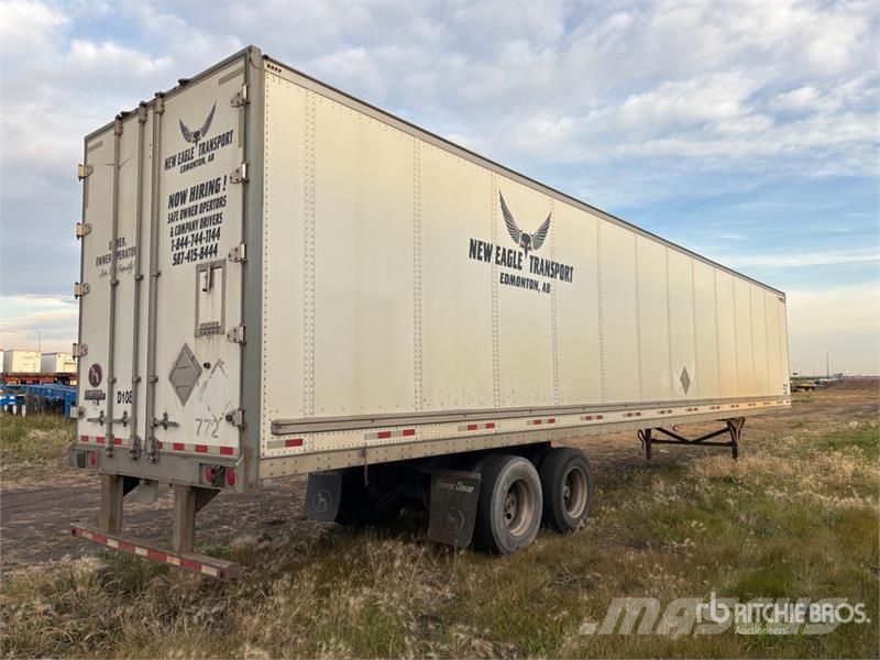 Great Dane 53 ft x 102 in T/A Van Trailer Причепи-фургони