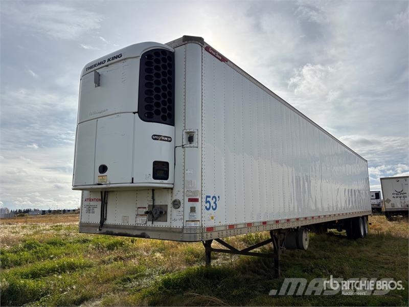 Great Dane 53 ft x 102 in T/A Refrigerated Trailer Chladiarenské návesy