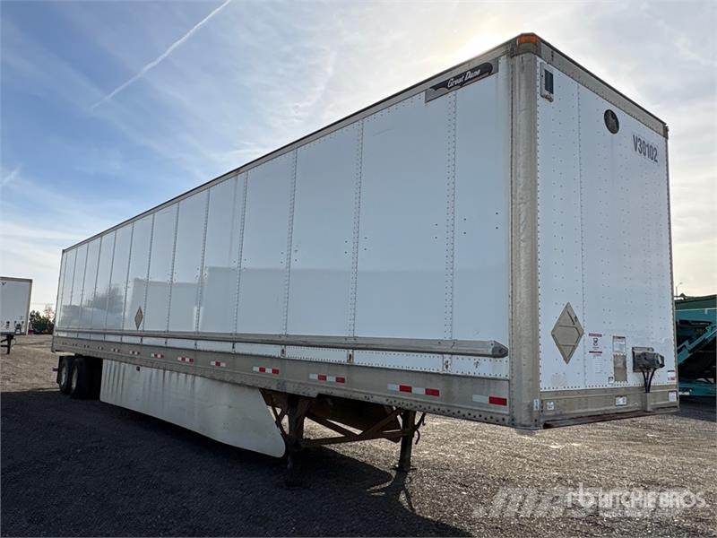 Great Dane 53 ft x 102 in T/A Van Trailer Reboques baú