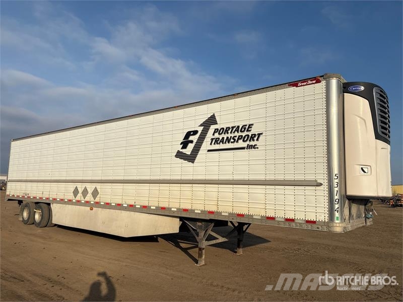 Great Dane 53 ft x 102 in T/A Refrigerated Trailer Piekabes ar temperatūras kontroli