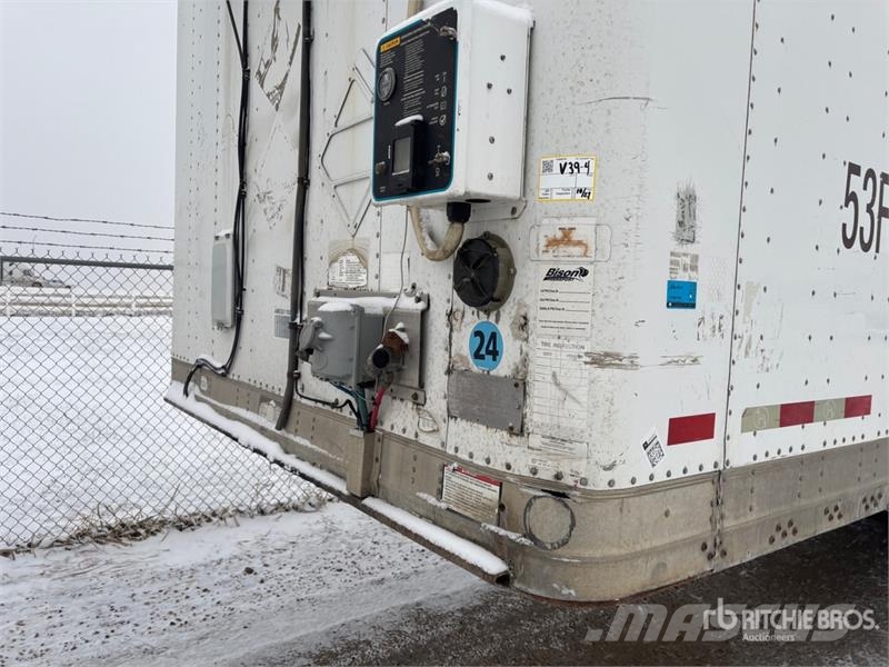 Great Dane 53 ft x 102 in T/A Heated Van Trailer مقطورات ذات هيكل صندوقي