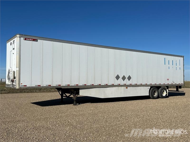 Great Dane 53 ft x 102 in T/A Van Trailer Gesloten opbouw trailers