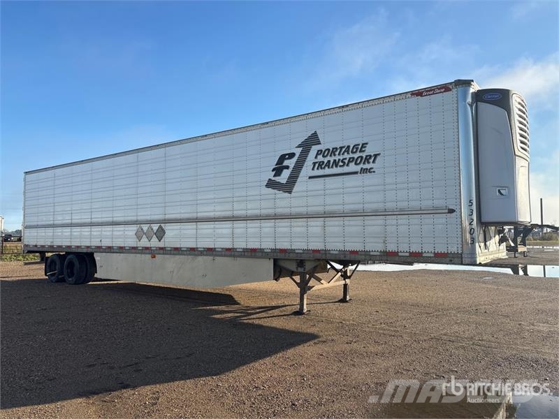 Great Dane 53 ft x 102 in T/A Refrigerated Trailer نصف مقطورات بدرجة حرارة قابلة للضبط