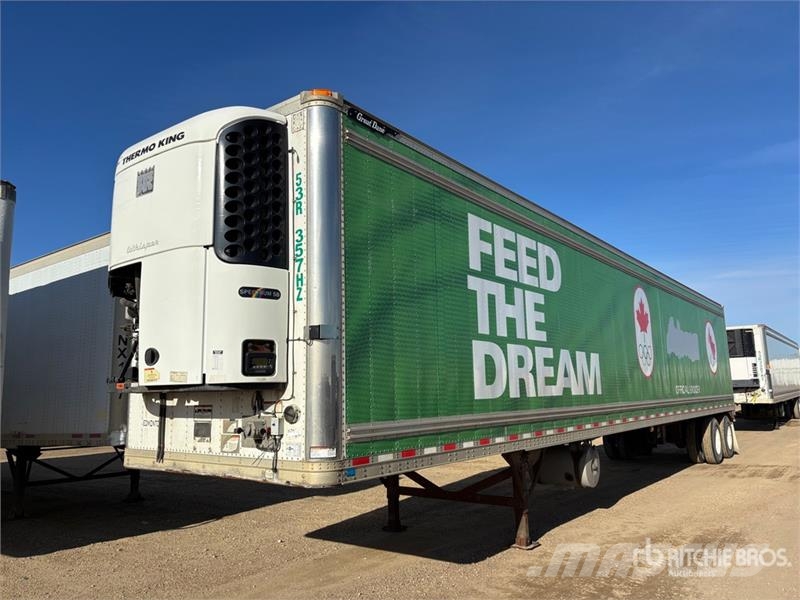 Great Dane 53 ft x 102 in Tri/A Refrigerated Trailer Koel-vries opleggers