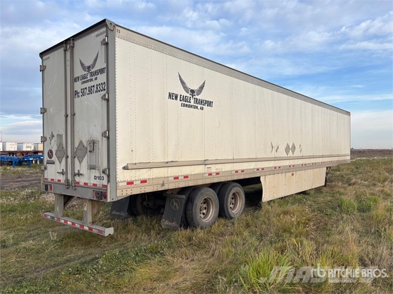 Great Dane 53 ft x 102 in T/A Van Trailer Причепи-фургони
