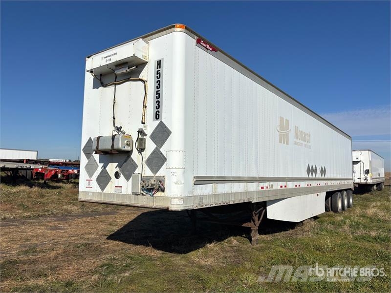 Great Dane 53 ft x 102 in Tri/A Heated Van Trailer Umpikoriperävaunut