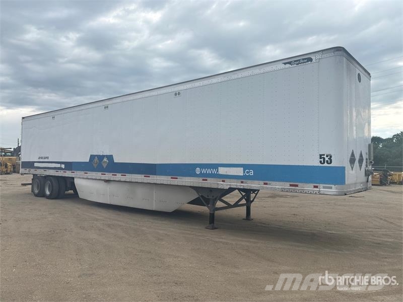 Great Dane 53 ft x 102 in T/A Van Trailer Sanduk prikolice