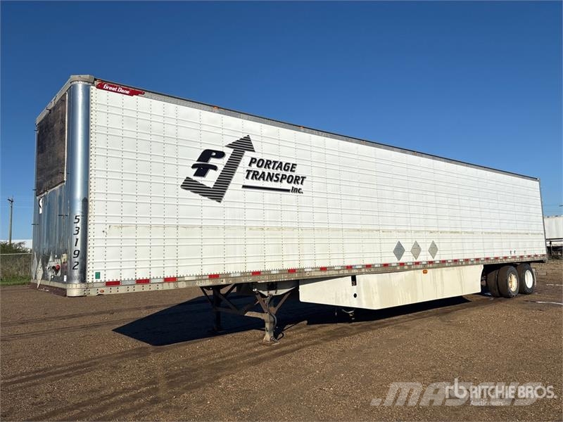 Great Dane 53 ft x 102 in T/A Van Trailer Reboques de caixa fechada