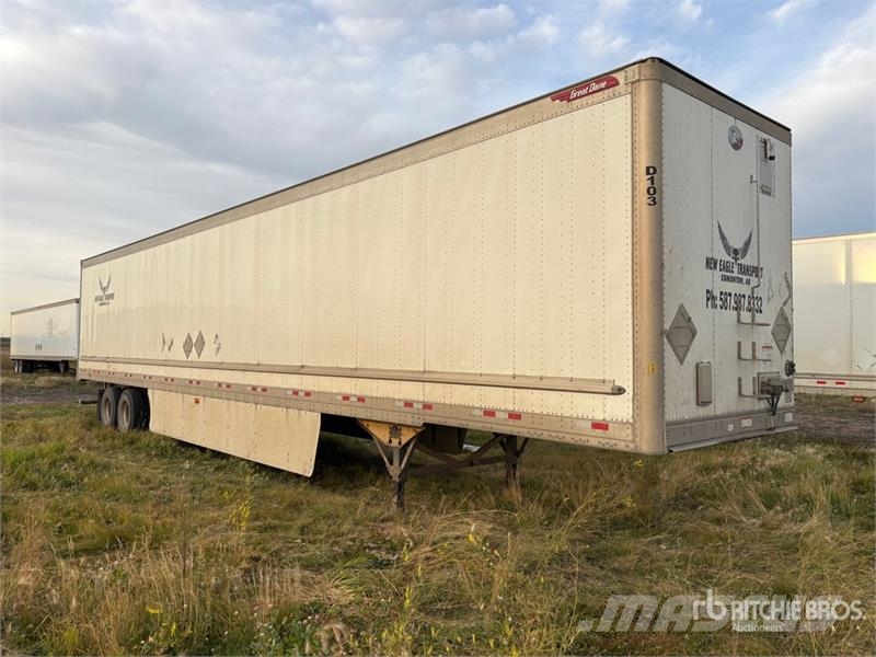 Great Dane 53 ft x 102 in T/A Van Trailer Причепи-фургони