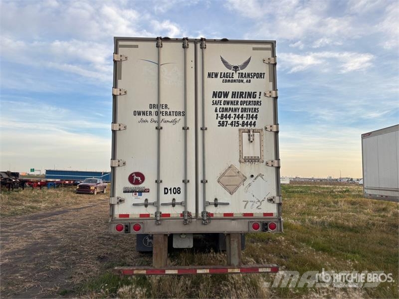 Great Dane 53 ft x 102 in T/A Van Trailer Причепи-фургони