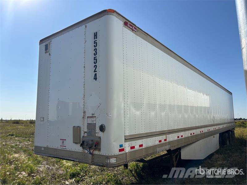 Great Dane Trailers 53 ft x 102 in Tri/A Van Trailer Fast kasse