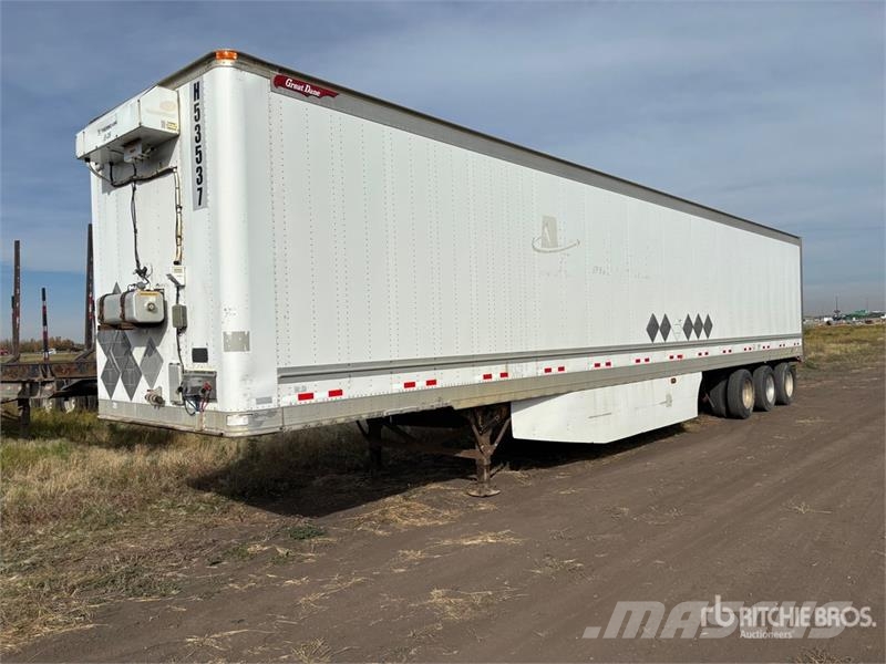 Great Dane Trailers 53 ft x 102 in Tri/A Heated Van Trailer Fast kasse