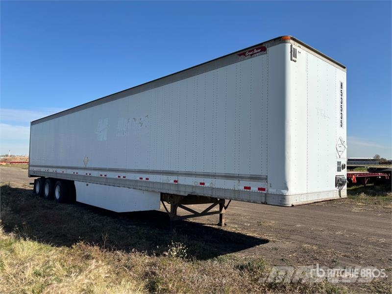 Great Dane Trailers 53 ft x 102 in Tri/A Van Trailer Umpikoriperävaunut