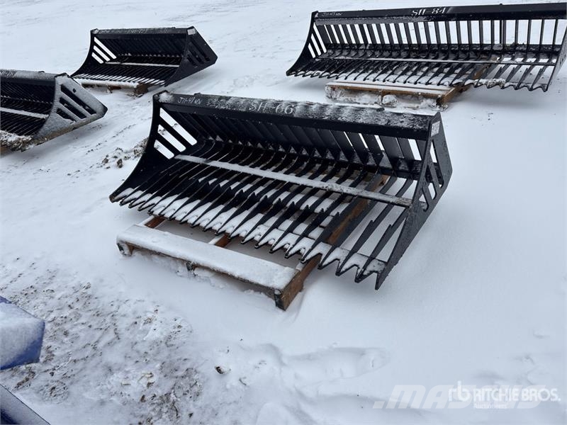 Greatbear 66 in Skeleton Skid Steer Bucket Kanalak