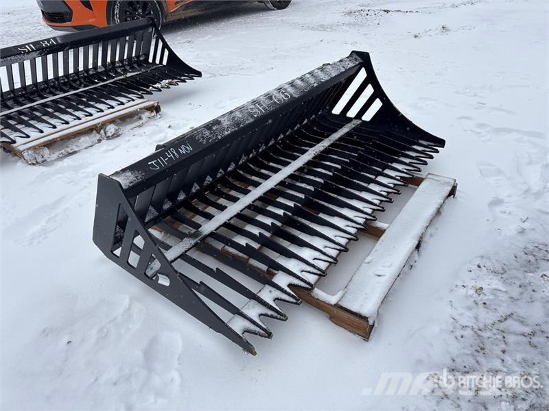 Greatbear 66 in Skeleton Skid Steer Bucket Kanalak