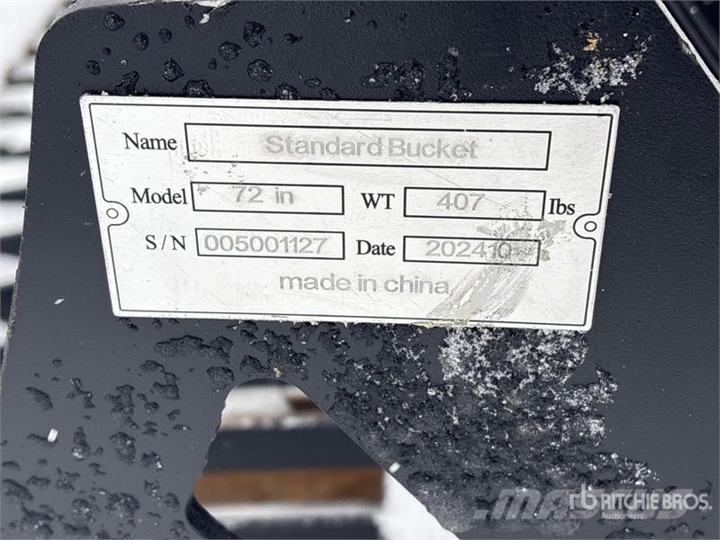 Greatbear 72 in Skeleton Skid Steer Bucket Kanalak