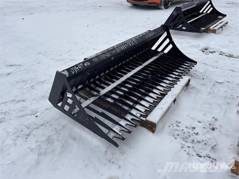 Greatbear 72 in Skeleton Skid Steer Bucket Kanalak