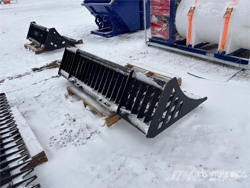 Greatbear 78 in Skeleton Skid Steer Bucket Kanalak