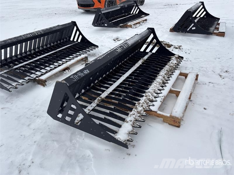 Greatbear 78 in Skeleton Skid Steer Bucket Kanalak