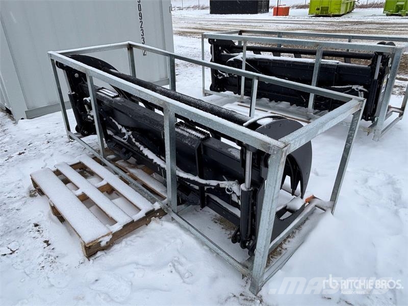 Greatbear 78 in Skid Steer Root Rake Raker og høyvendere