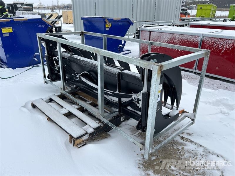 Greatbear 78 in Skid Steer Root Rake Raker og høyvendere