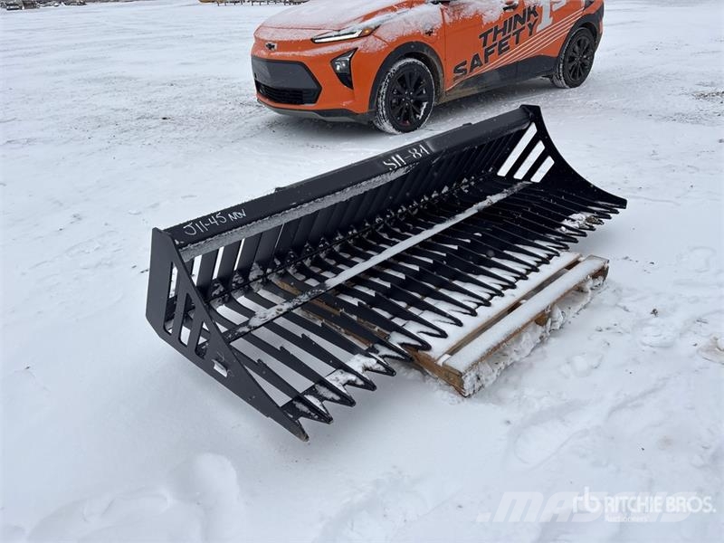Greatbear 84 in Skeleton Skid Steer Bucket Kanalak