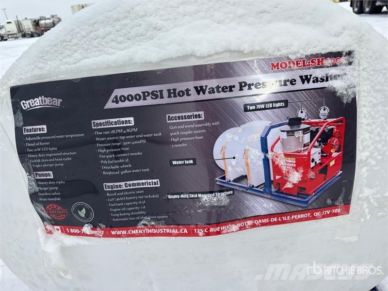 Greatbear Pressure Washer Lagedrukreinigers