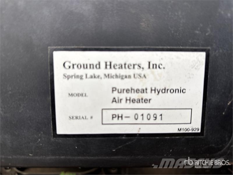  Ground Heater Pureheat Hydronic 860000 BTU  Heater Varme og tining utstyr