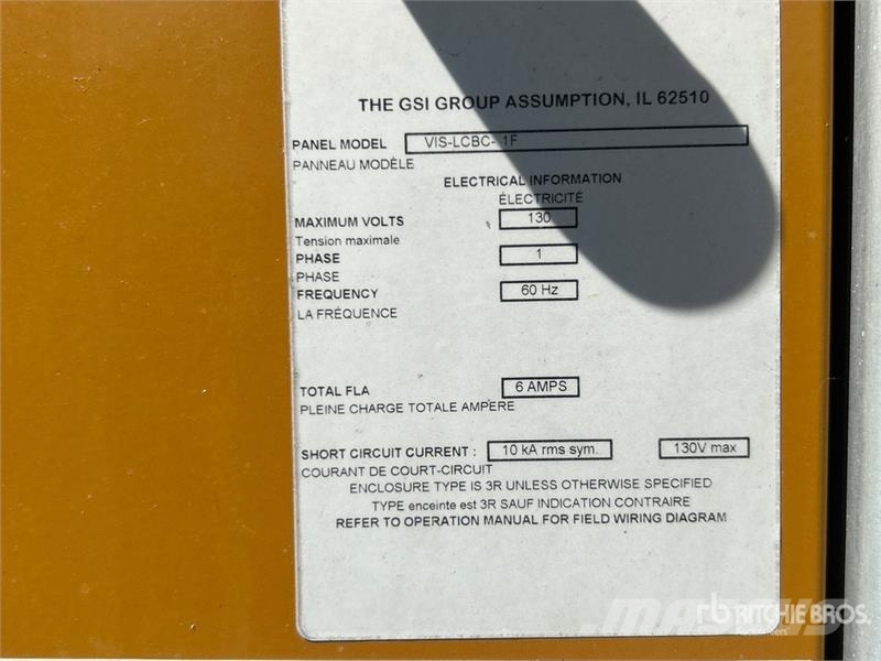 GSI 1116 770 bu/hr Continuous Grain Dryer Grain dryers
