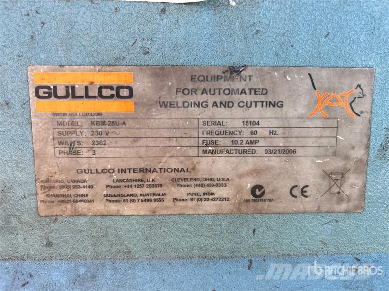 Gullco KBM-28U-A Automated Weld/Cutter Muud põllumajandusmasinad