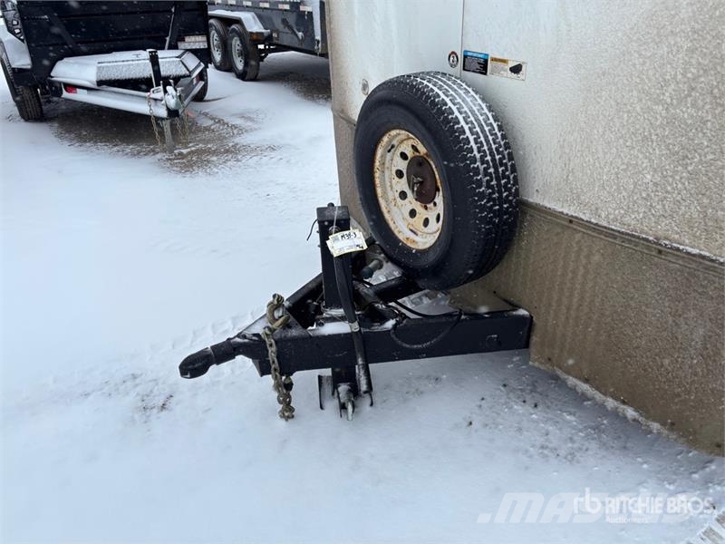 H & H & 16 ft T/A Steam Trailer Enclosed Trailer Furgons