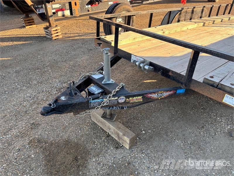 H & H & 16 ft T/A Utility Trailer Kitos priekabos