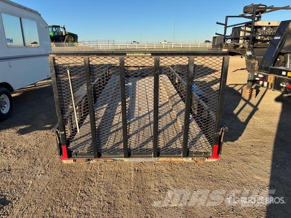 H & H & 16 ft T/A Utility Trailer Kitos priekabos