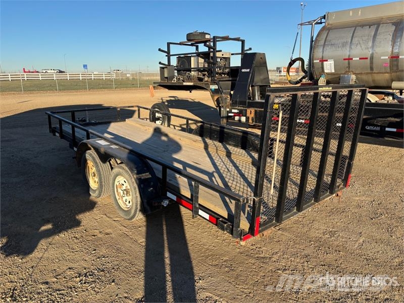 H & H & 16 ft T/A Utility Trailer Kitos priekabos
