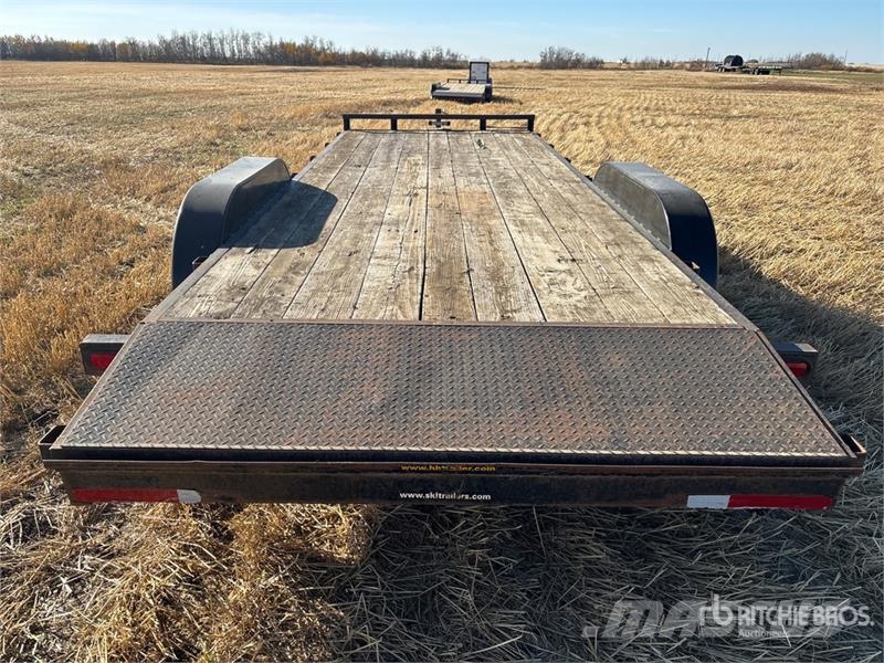 H & H & 20 ft T/A Equipment Trailer Трейлери колесного транспортного засобу