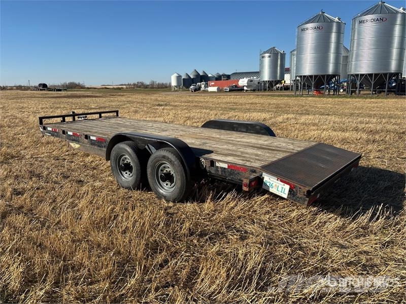 H & H & 20 ft T/A Equipment Trailer Трейлери колесного транспортного засобу