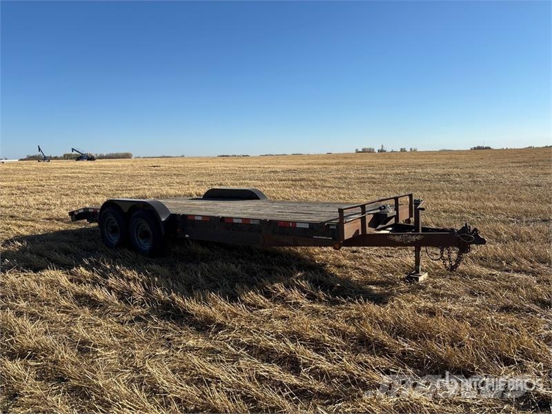 H & H & 20 ft T/A Equipment Trailer Трейлери колесного транспортного засобу
