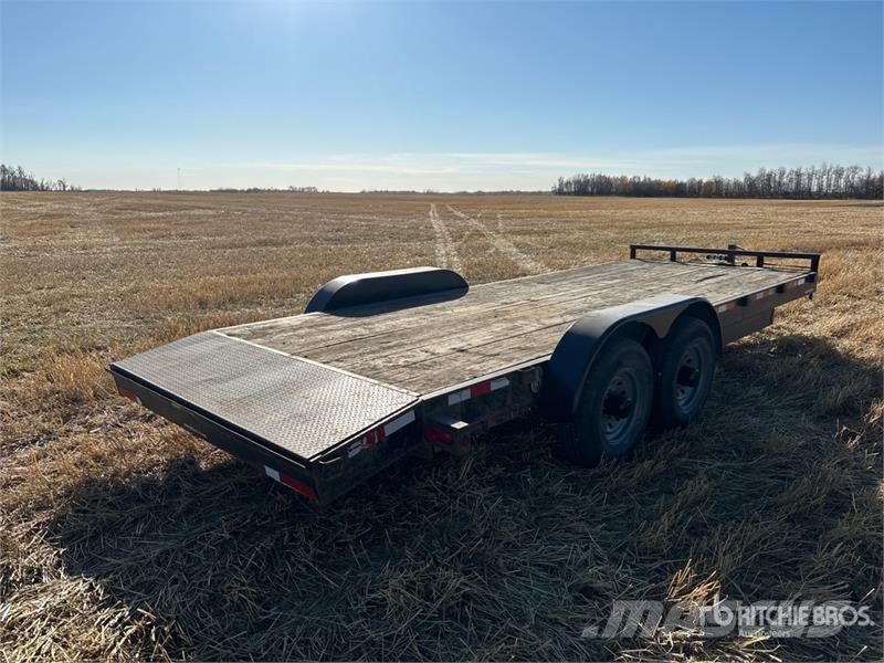 H & H & 20 ft T/A Equipment Trailer Трейлери колесного транспортного засобу