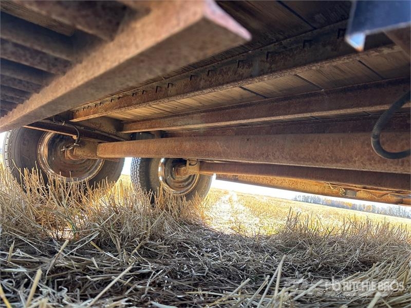 H & H & 20 ft T/A Equipment Trailer Трейлери колесного транспортного засобу