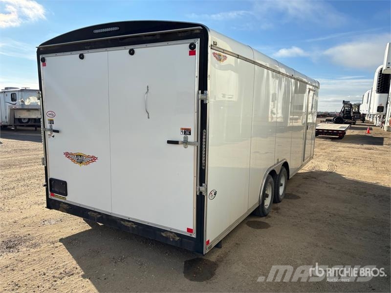H & H & 22 ft T/A Enclosed Trailer Sanduk prikolice